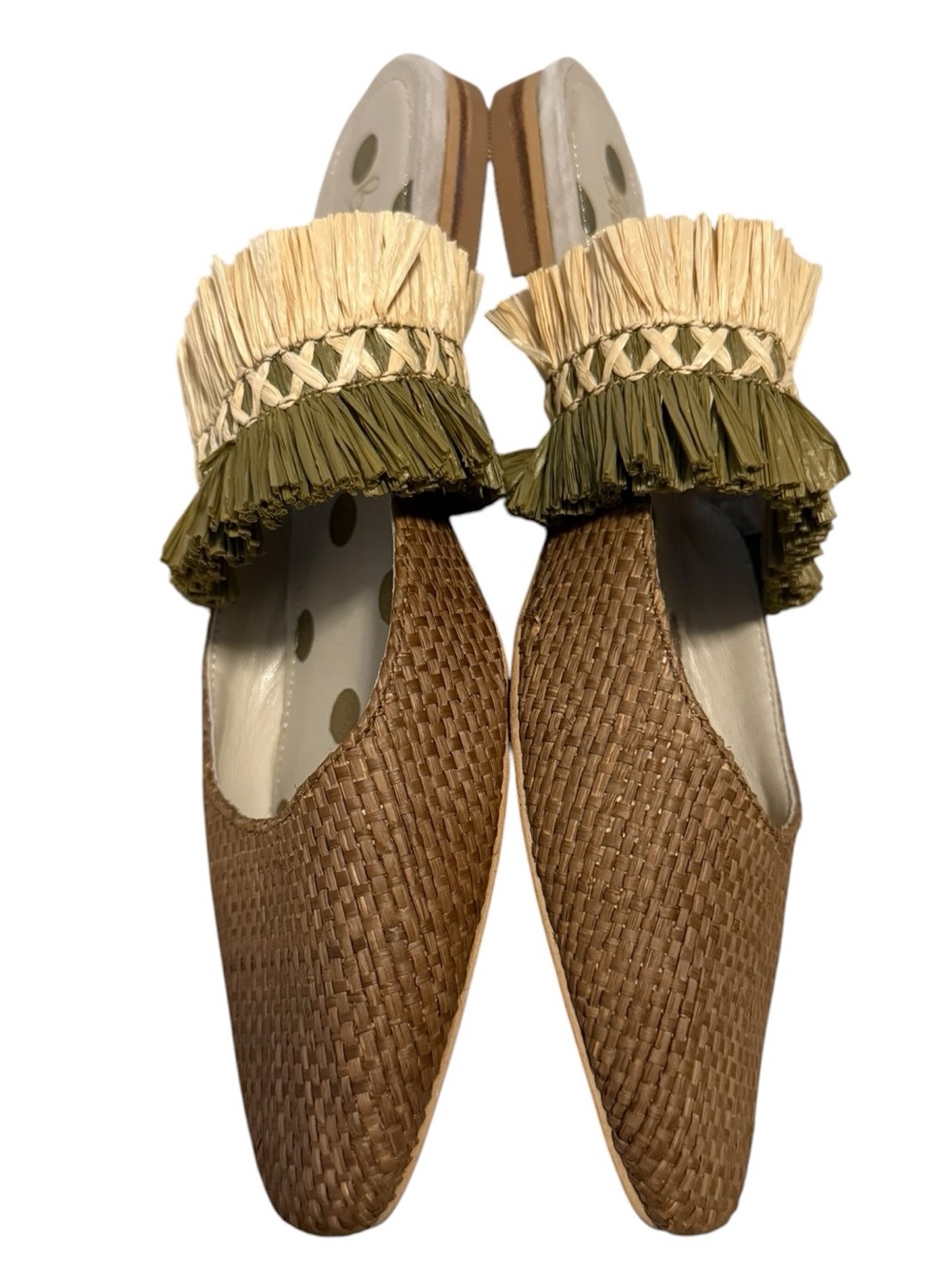 Boden Raffia Mules Size 8 - Picture 4 of 5
